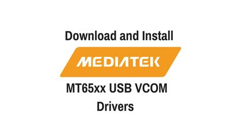 Download Install MediaTek MT65xx MT67xx MT68xx .